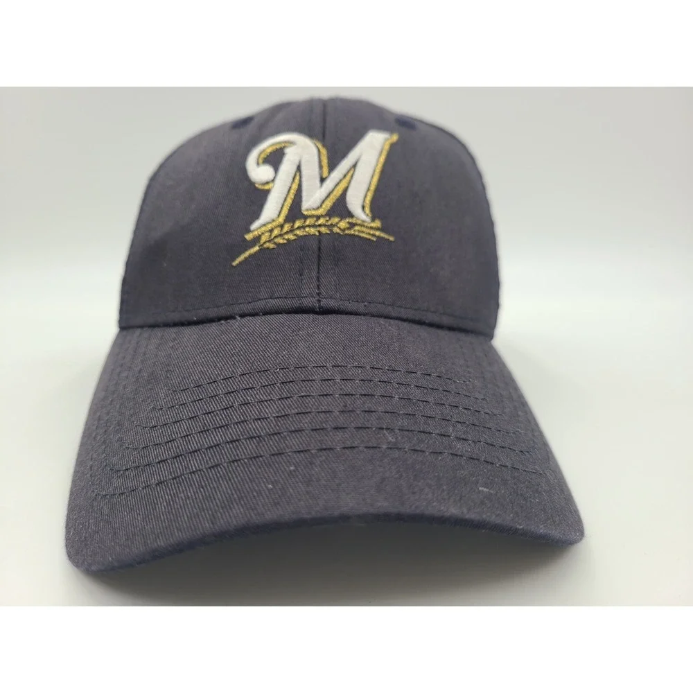 Youth Milwaukee Brewers Twins Enterprise Snapback Hat Cap Boys MLB Baseball Blue